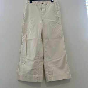 Gap High Rise Wide Leg Crop Pants